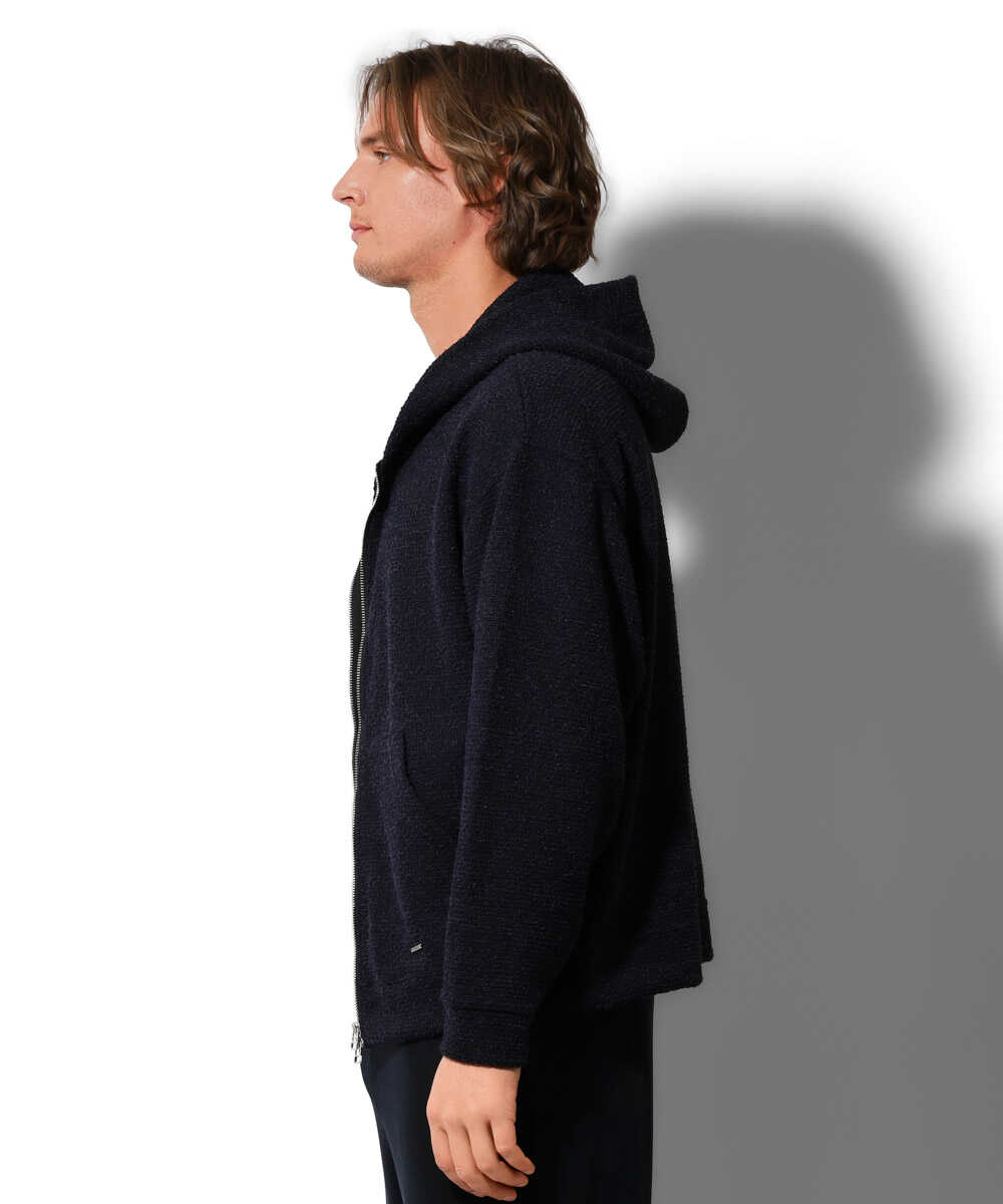 別注 ニットツイードパーカ