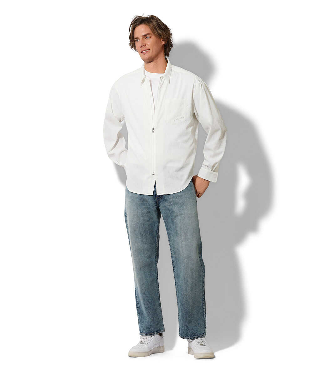 別注限定 ジップアップ シャツジャケット