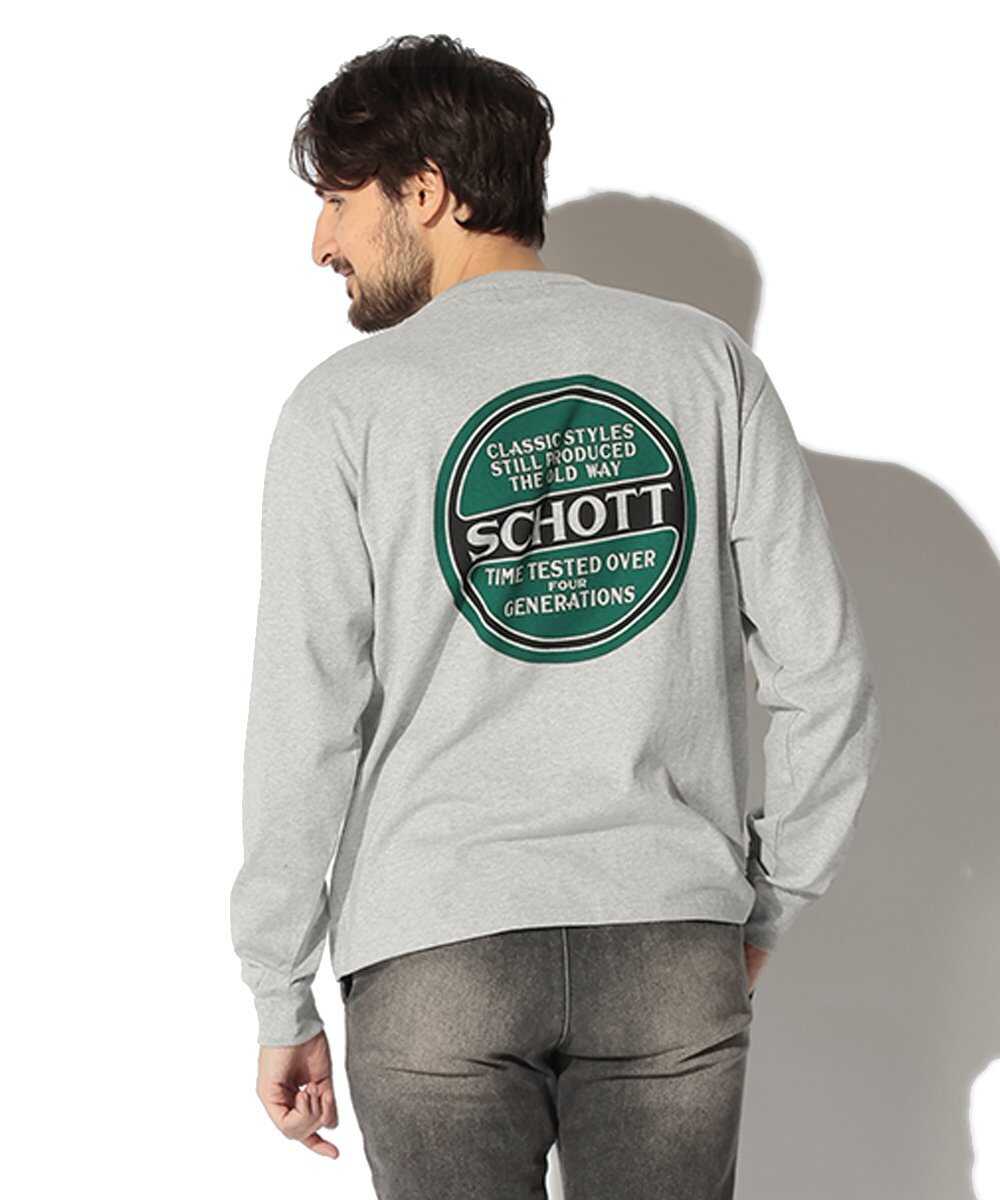 サークルロゴ バッグプリントロンT