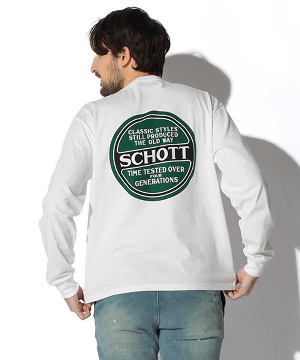 サークルロゴ バッグプリントロンT