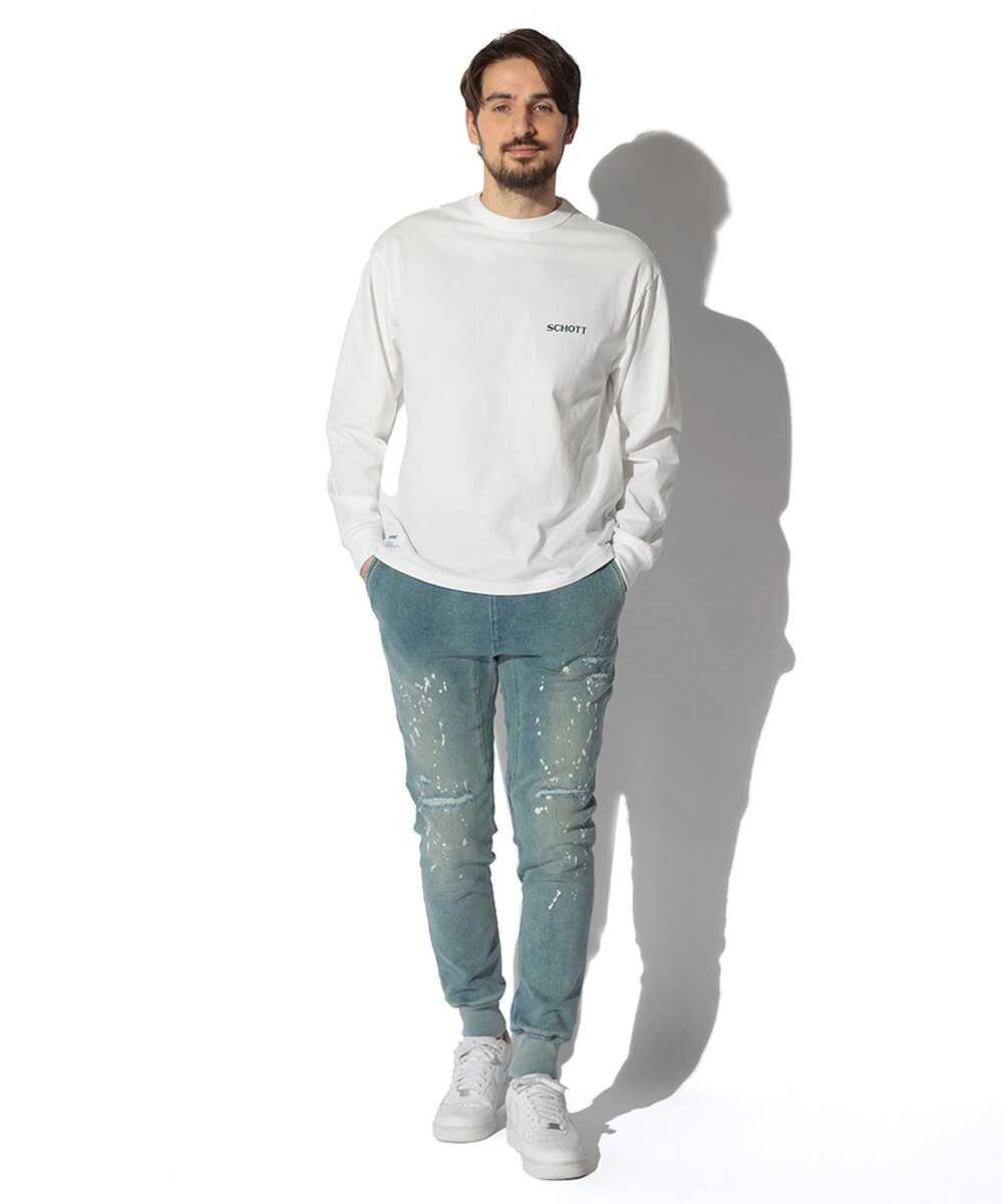 サークルロゴ バッグプリントロンT