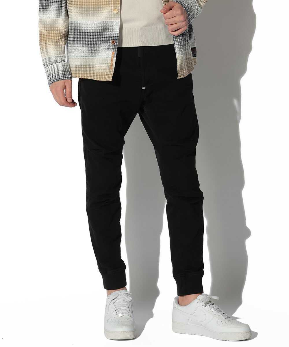 トラックデニムパンツ