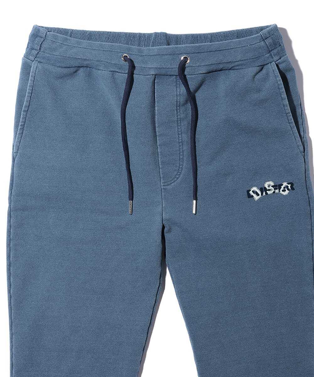 インディゴポンチ スリムジョガーパンツ