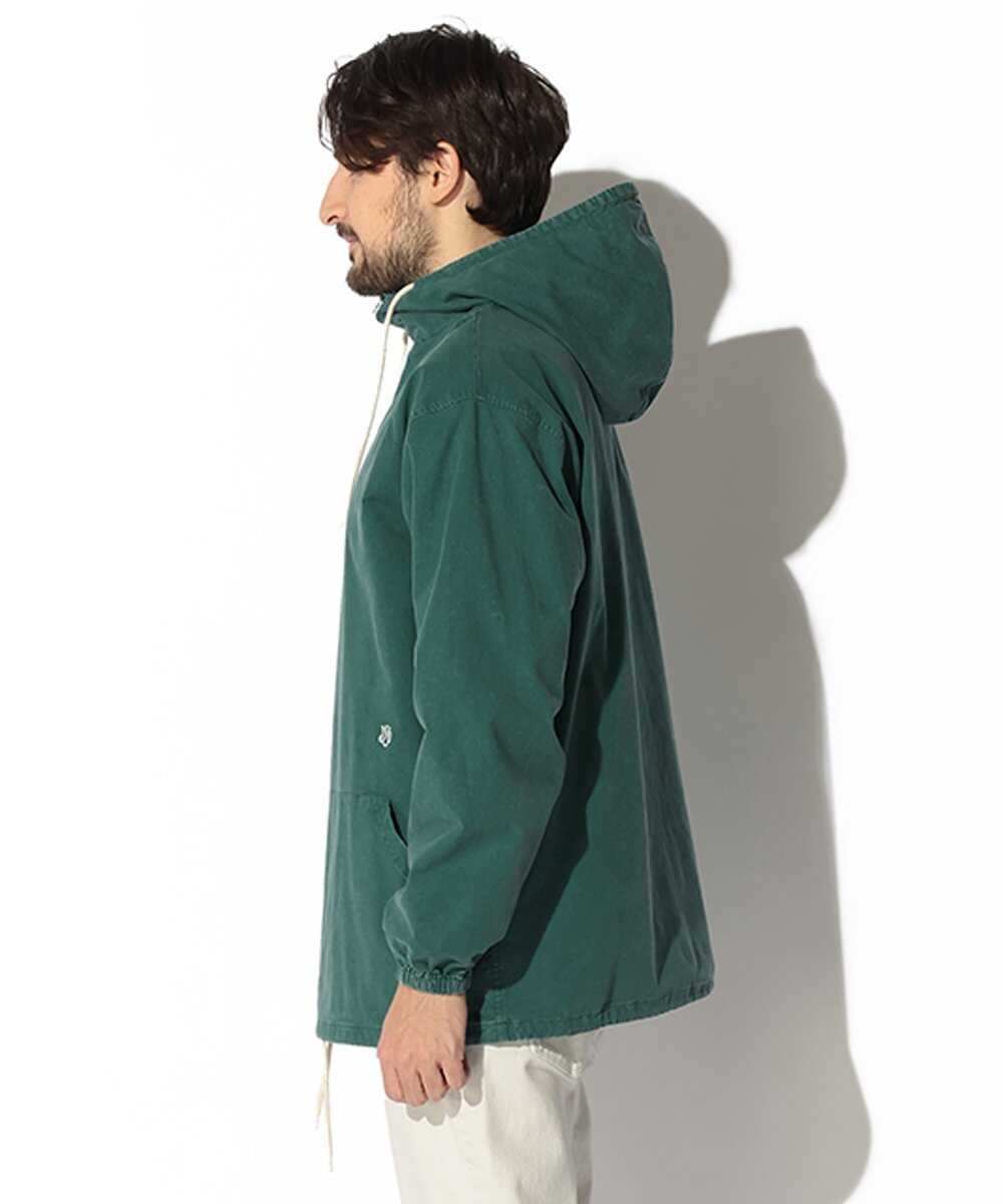 硫化染めオックスフォード プルオーバーパーカ