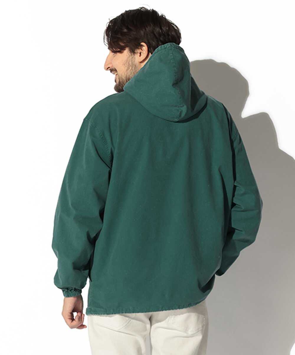 硫化染めオックスフォード プルオーバーパーカ