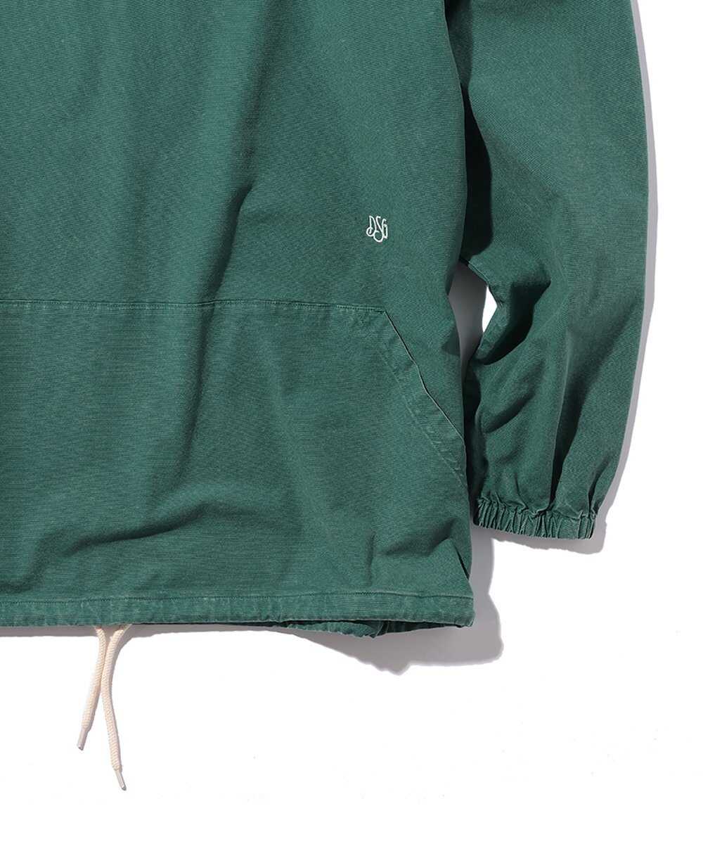 硫化染めオックスフォード プルオーバーパーカ