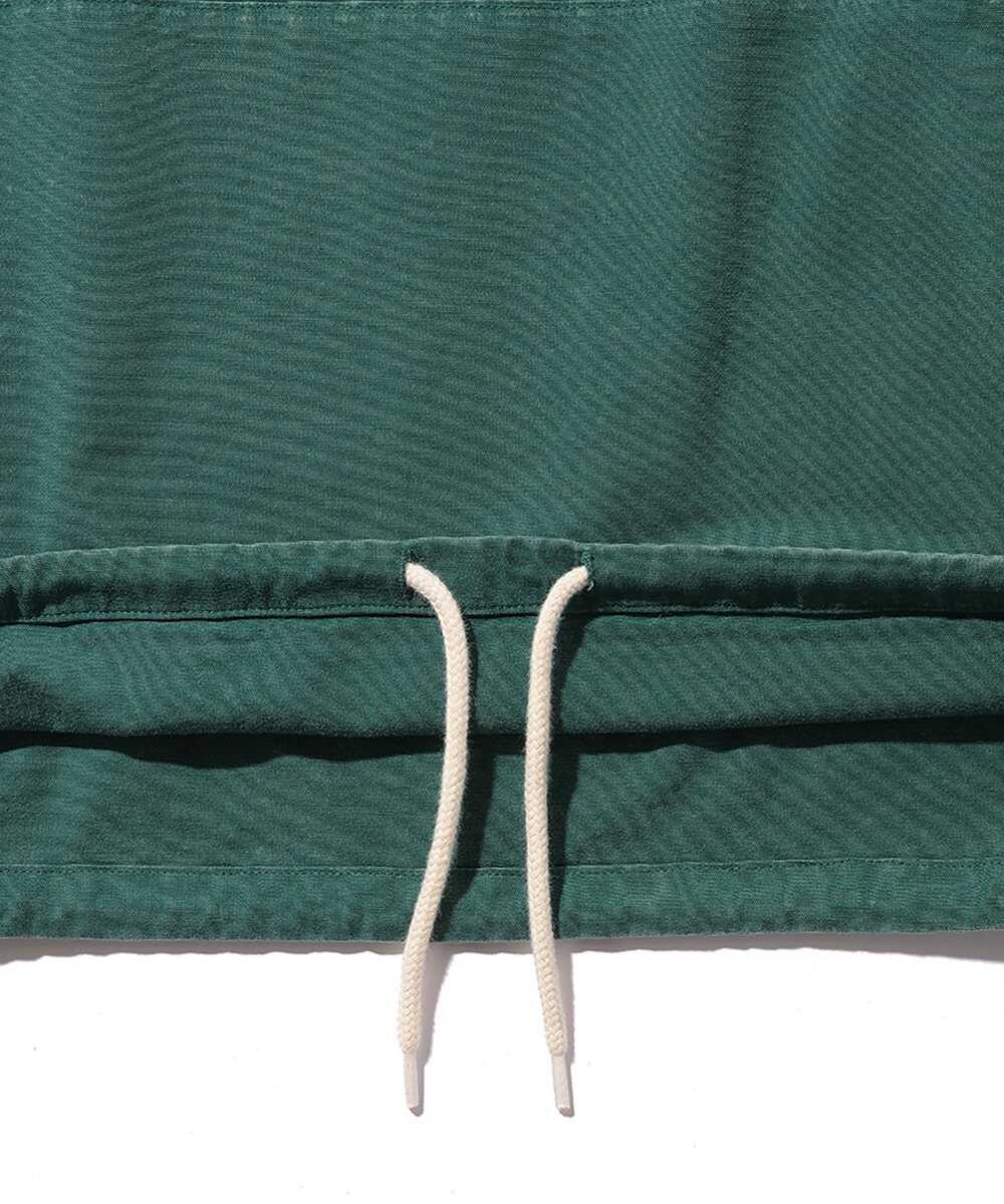 硫化染めオックスフォード プルオーバーパーカ