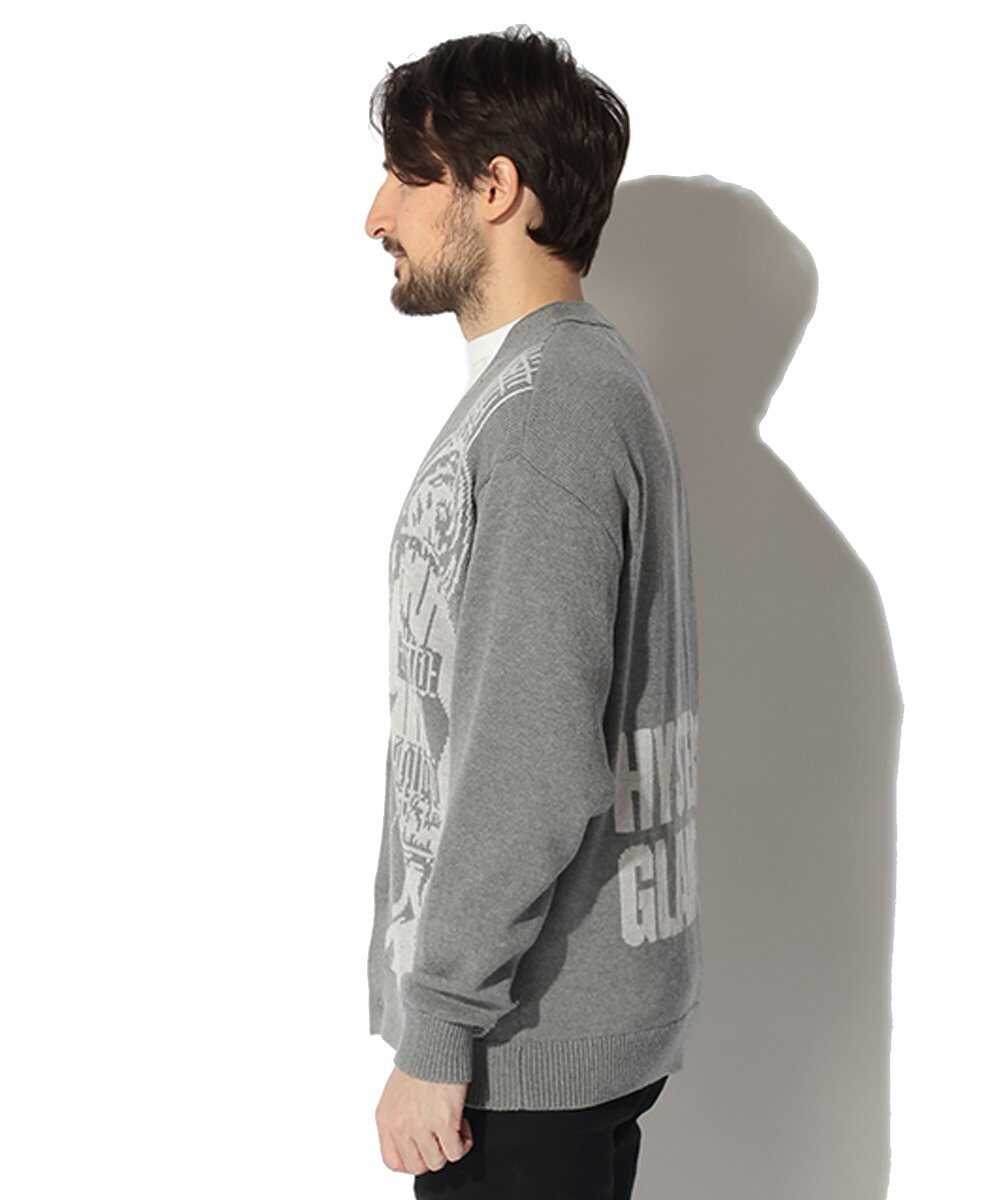 GUITAR GIRL 編込カーディガン