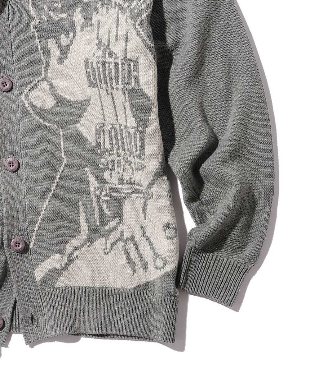 GUITAR GIRL 編込カーディガン