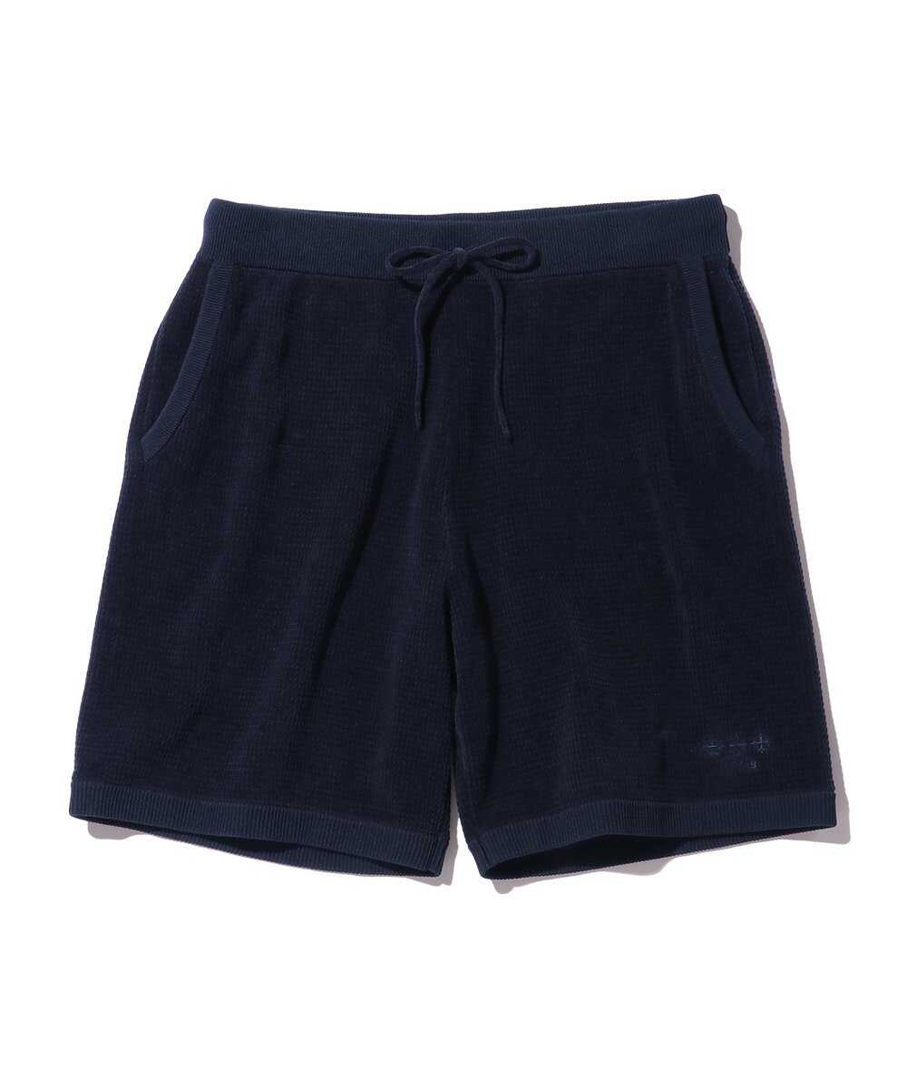 NIDRI/ニドリ ベルベットライク ニットショーツ