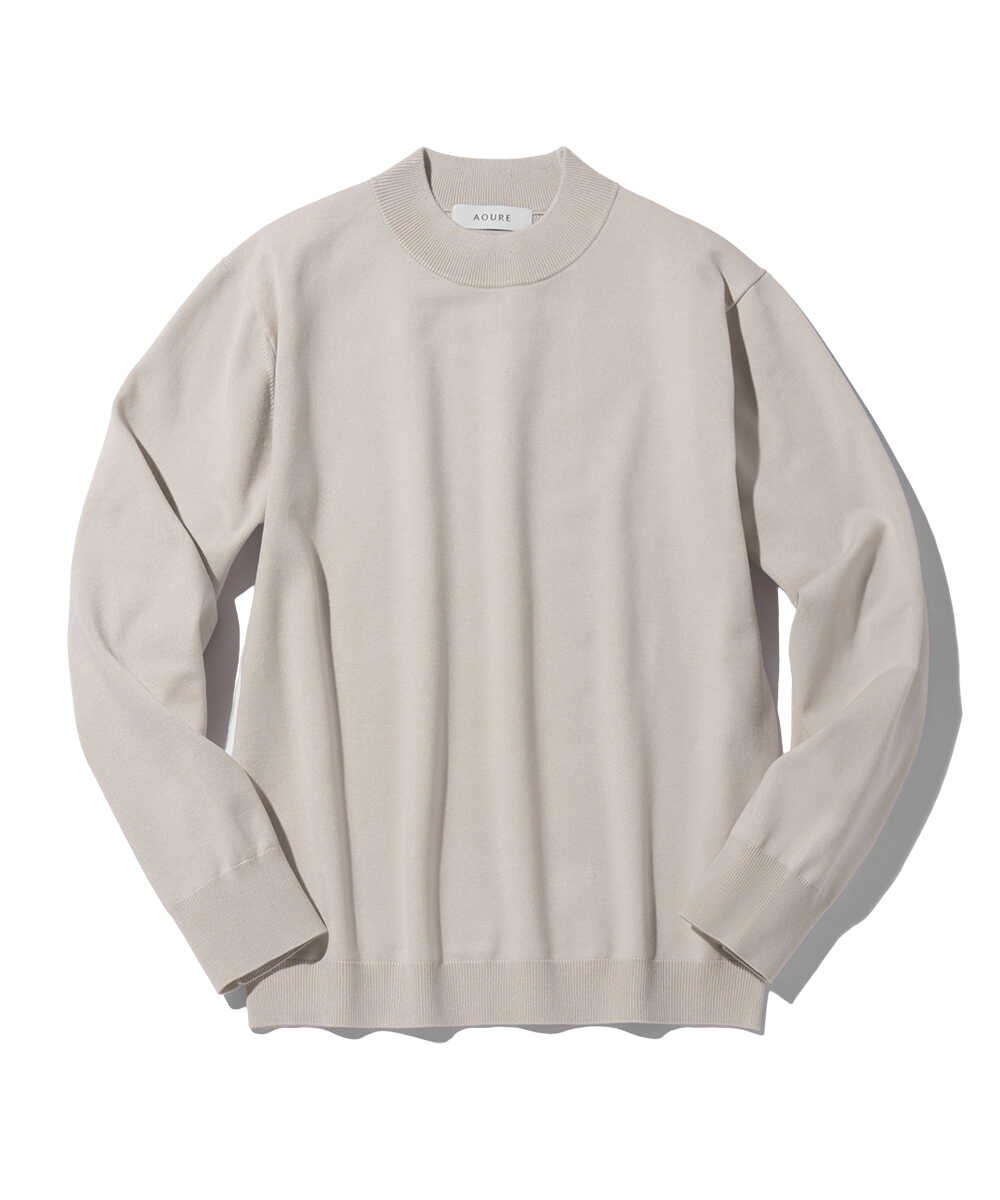 2パックニット モックネック