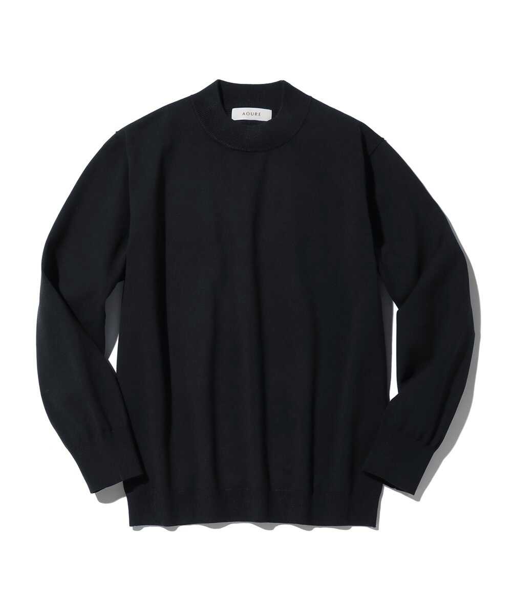 2パックニット モックネック