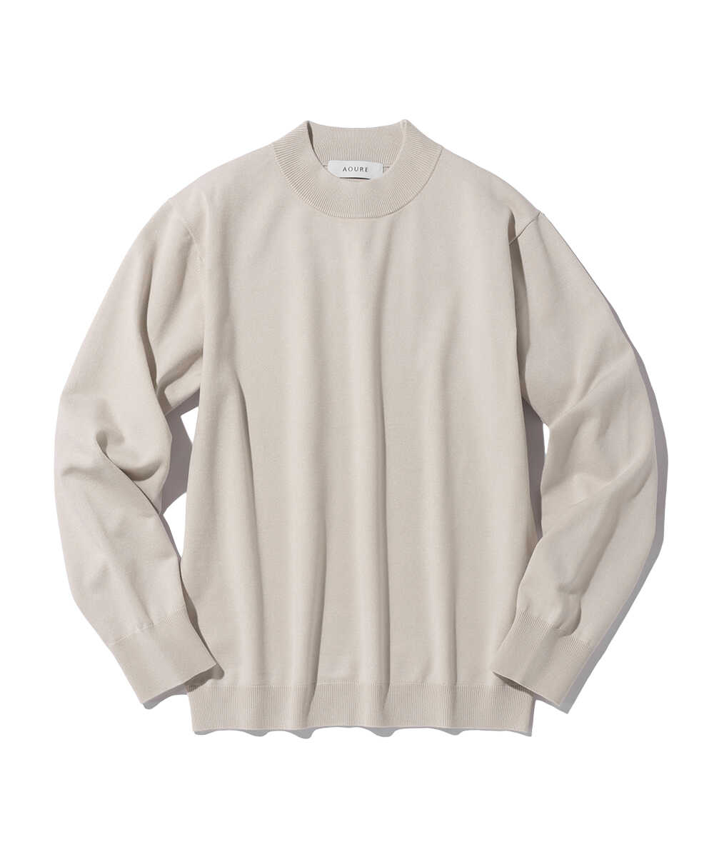 2パックニット モックネック