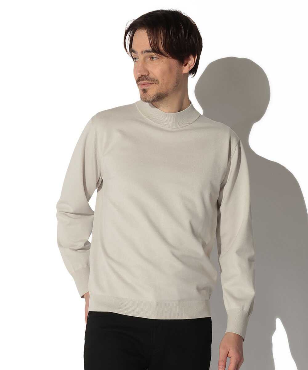 2パックニット モックネック