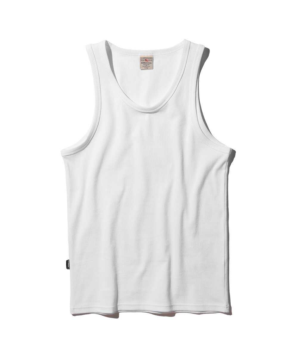 リブ タンクトップ