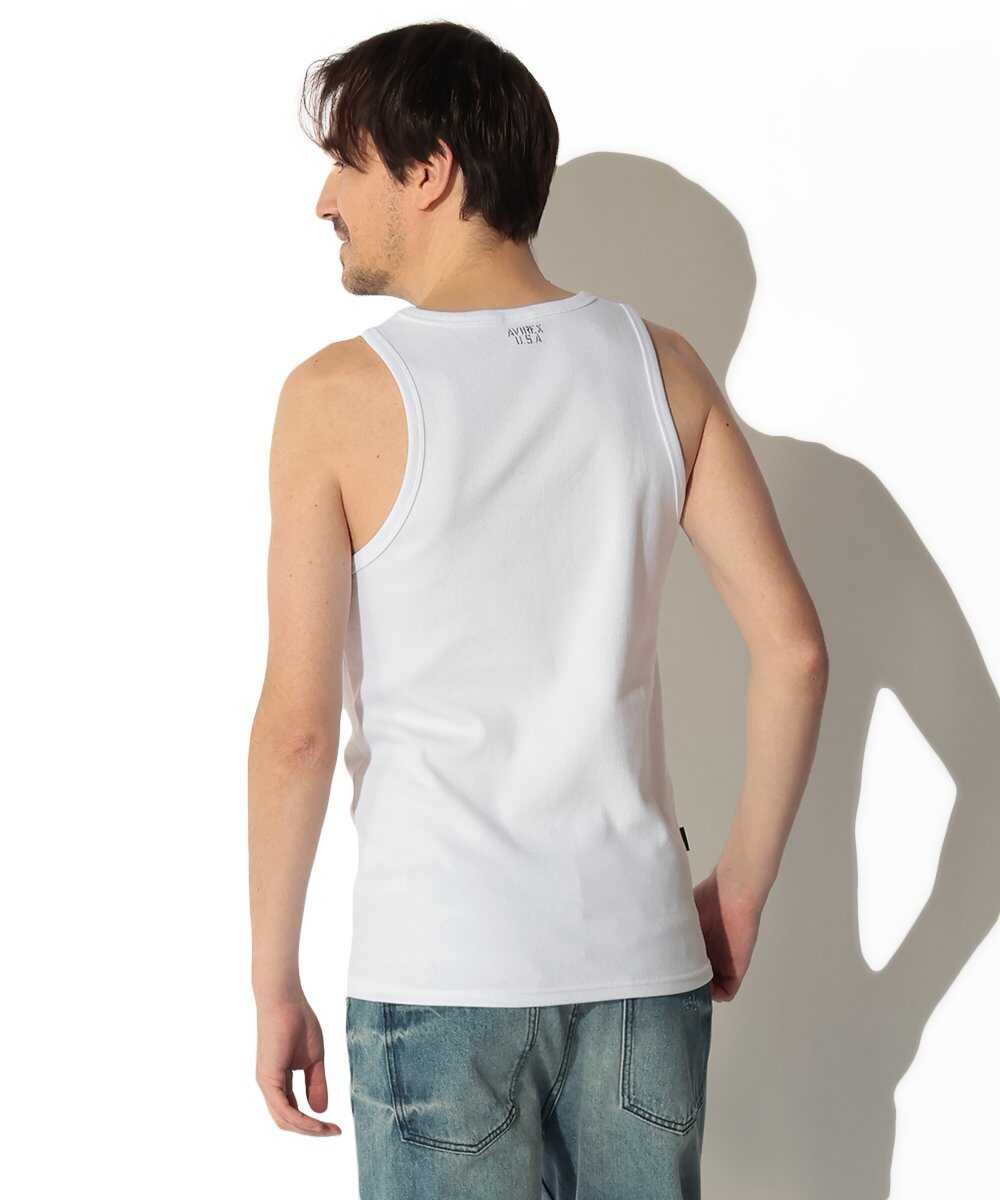 リブ タンクトップ