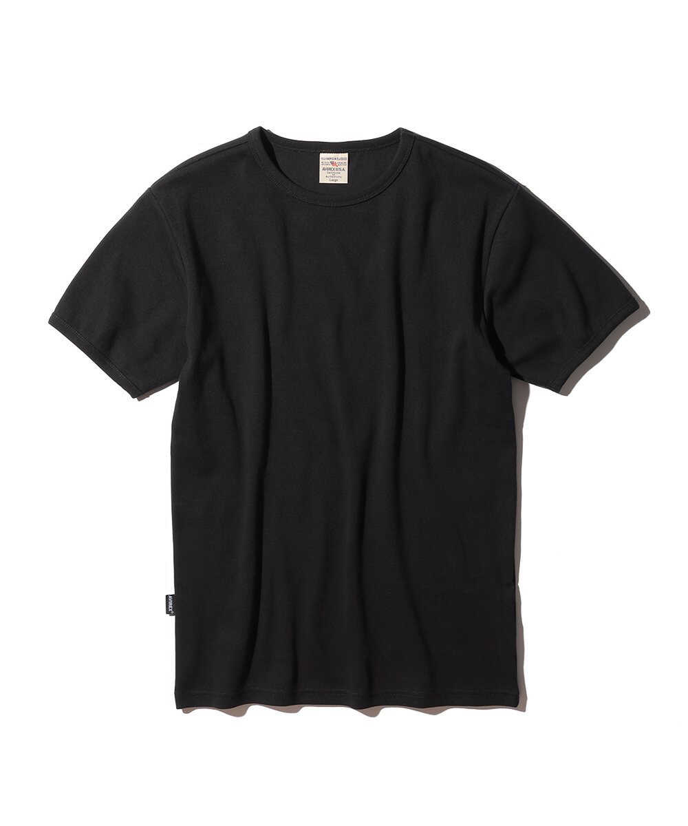 リブ ショートスリーブTシャツ