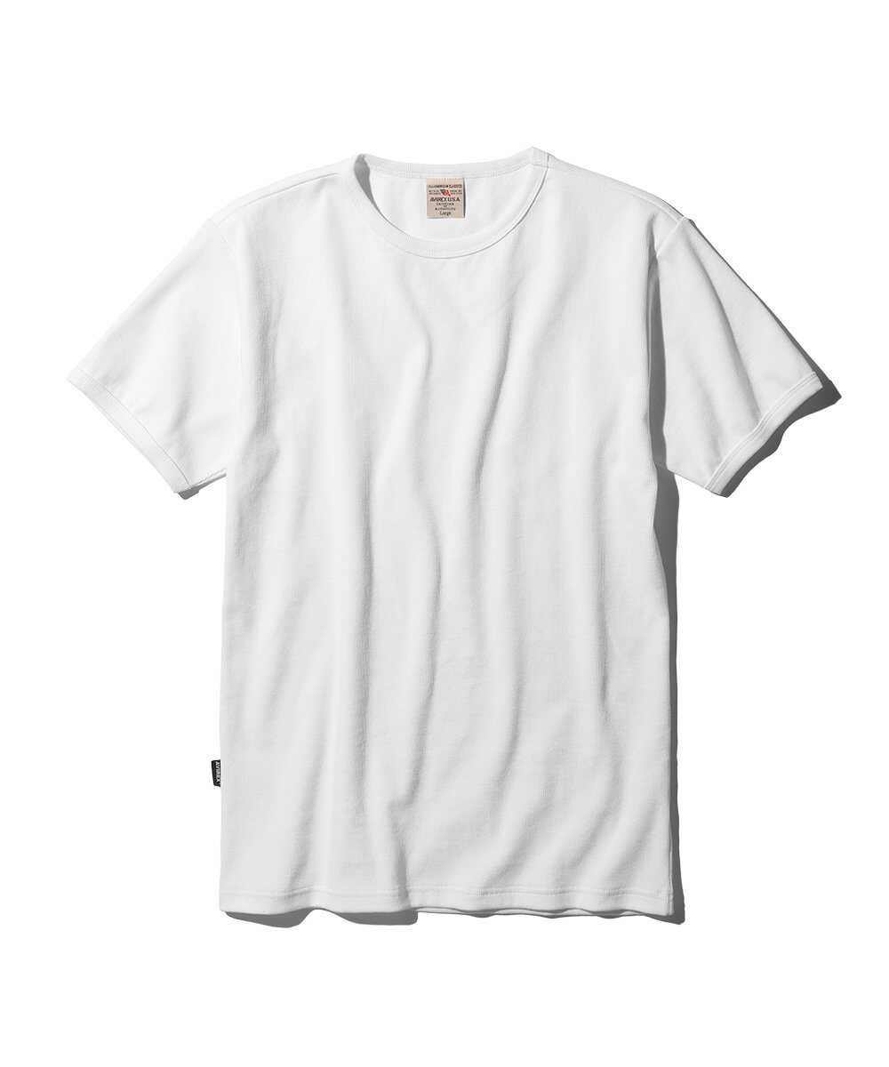 リブ ショートスリーブTシャツ