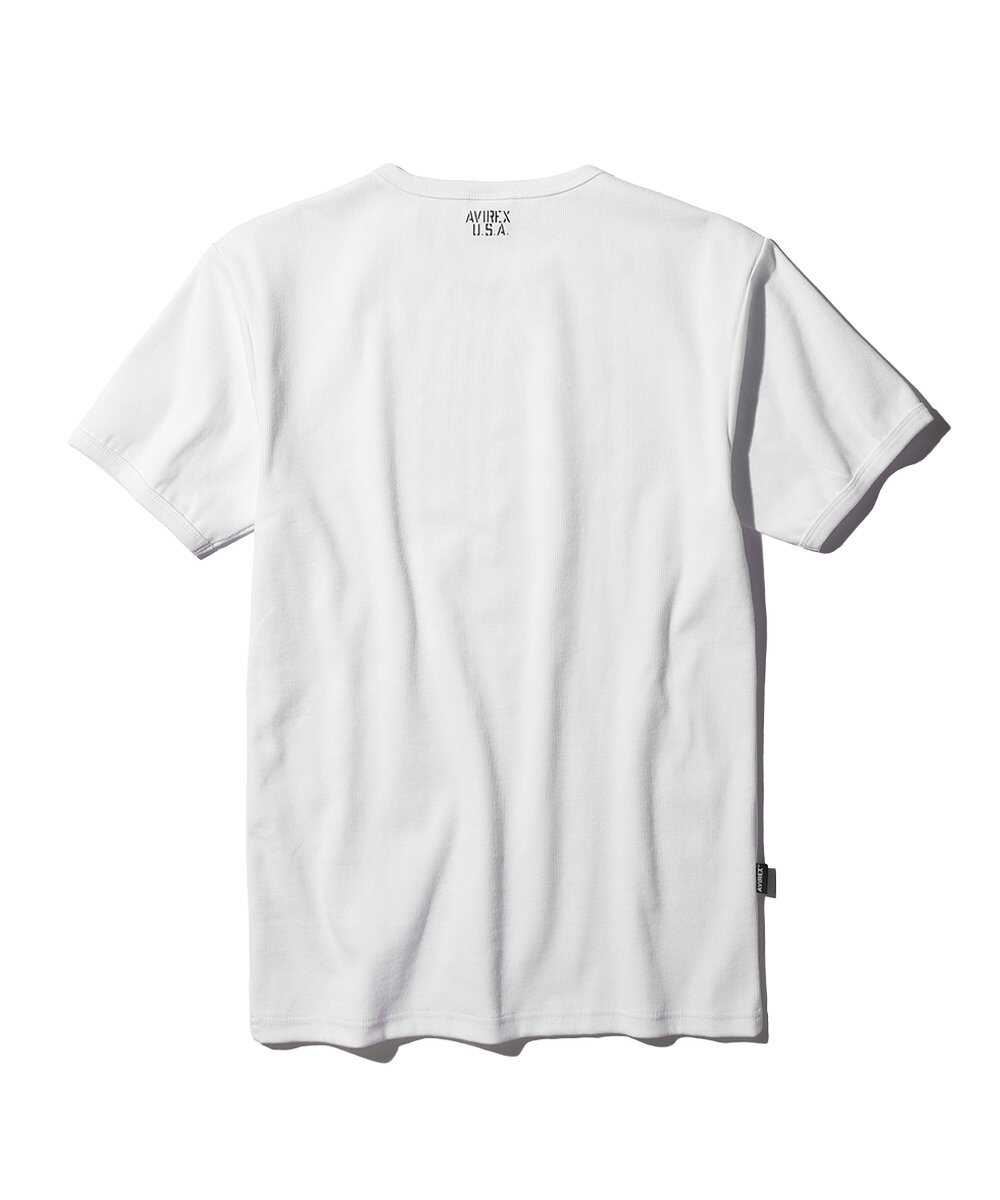 リブ ショートスリーブTシャツ