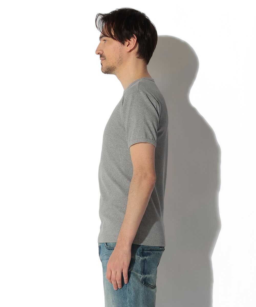 リブ ショートスリーブTシャツ