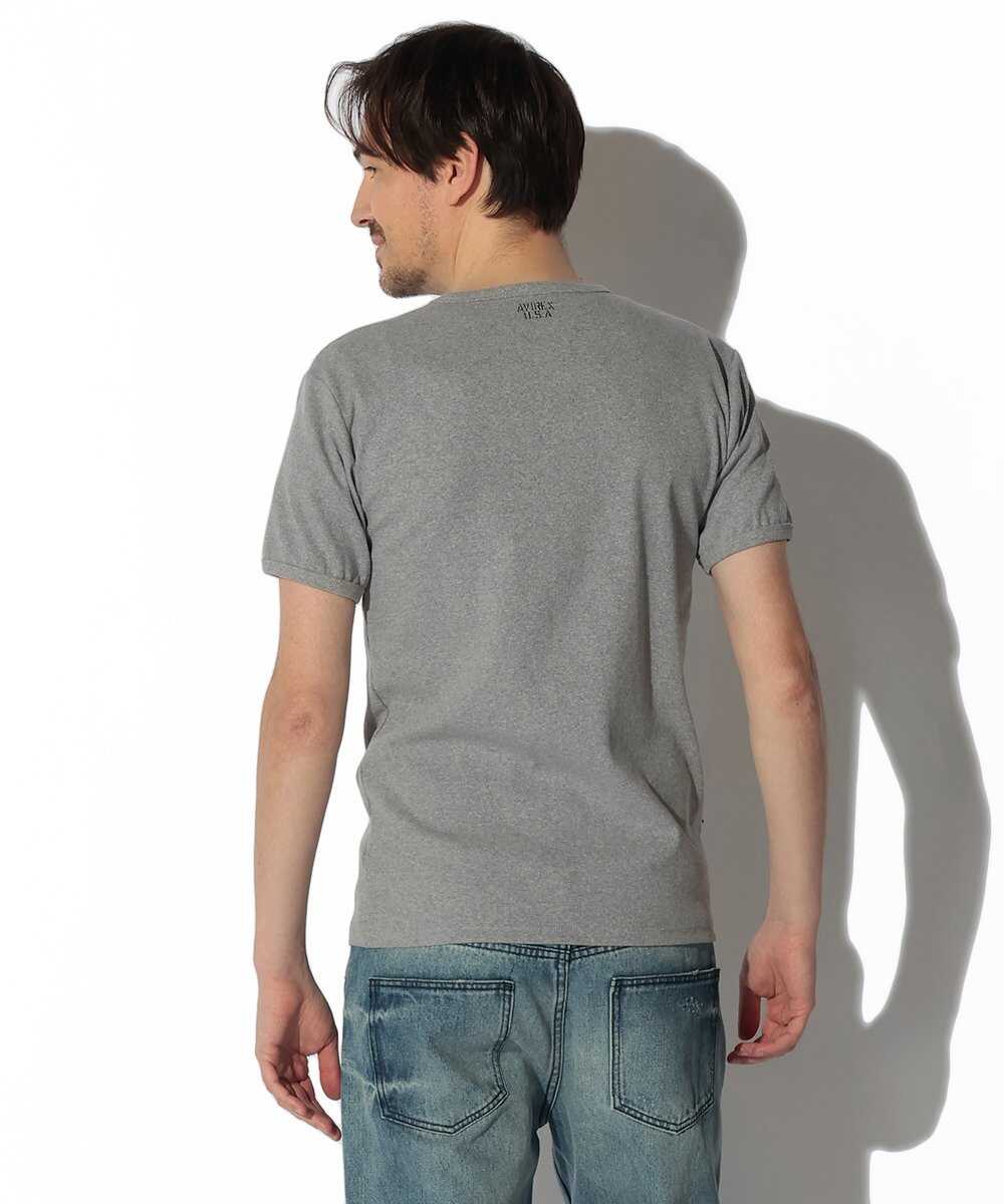 リブ ショートスリーブTシャツ