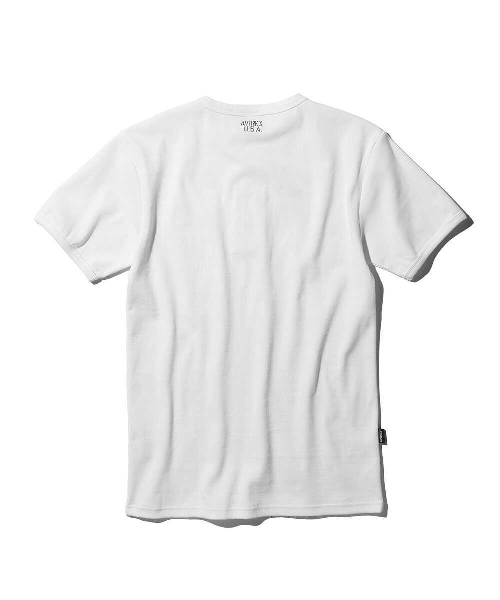 デイリー リブ ヘンリーネックTシャツ