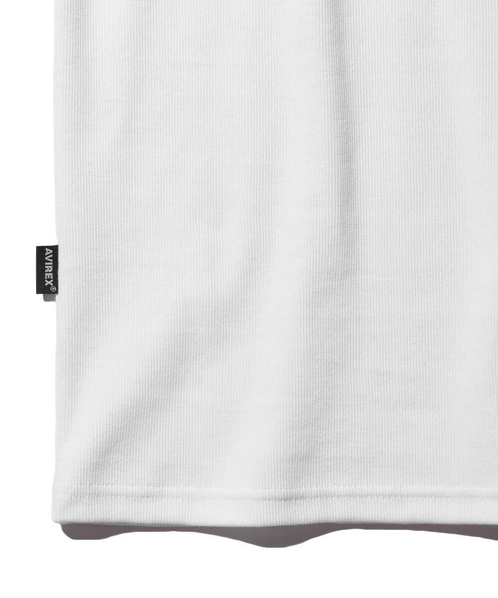 デイリー リブ ヘンリーネックTシャツ