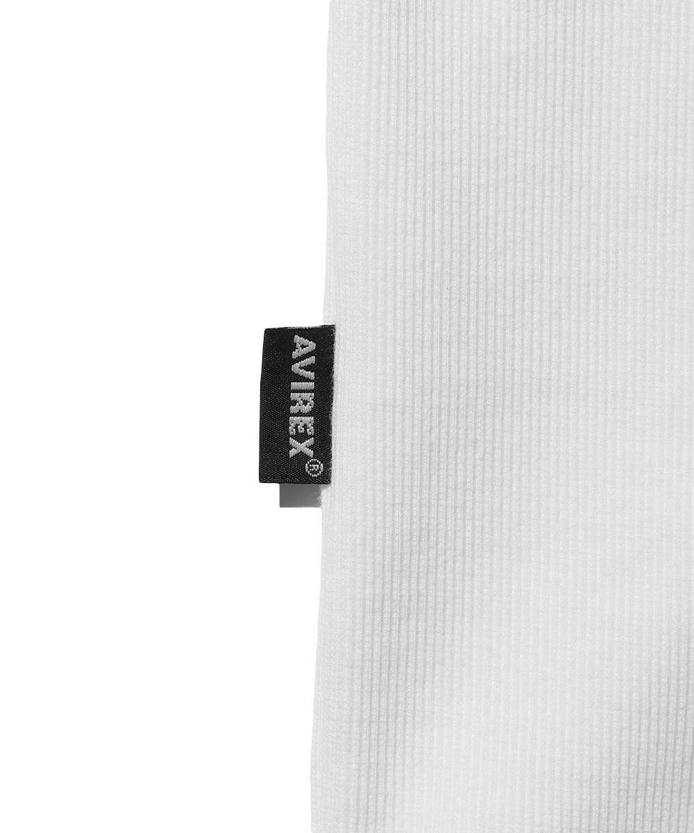 デイリー リブ ヘンリーネックTシャツ