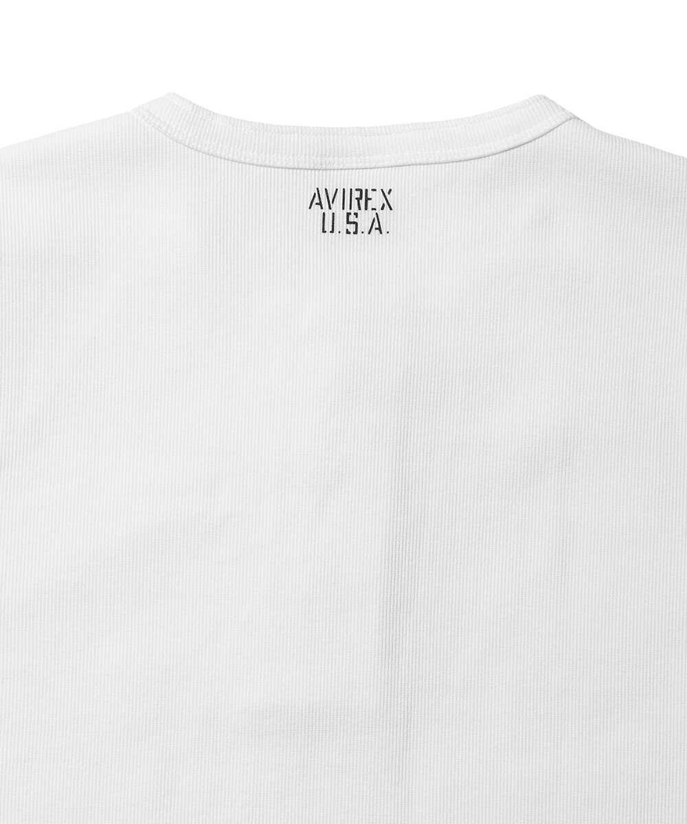 デイリー リブ ヘンリーネックTシャツ