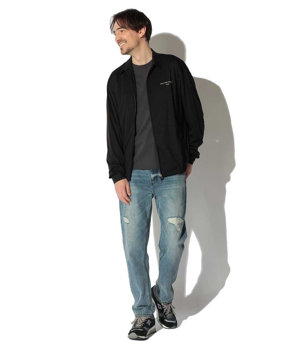 Pali Airshut/パリ エアシャット バックプリント付きドリズラージャケット　