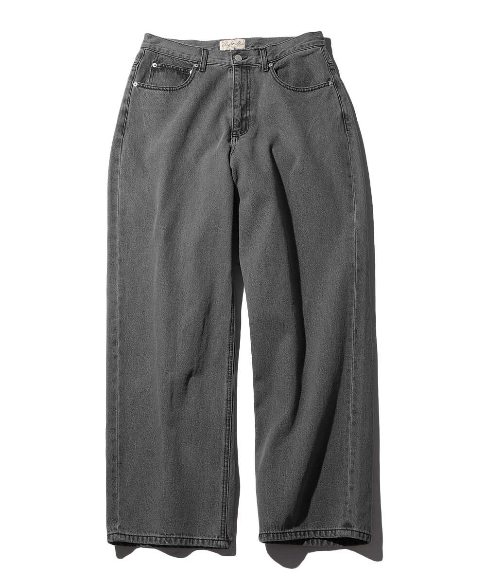 ワイドストレート バギージーンズ