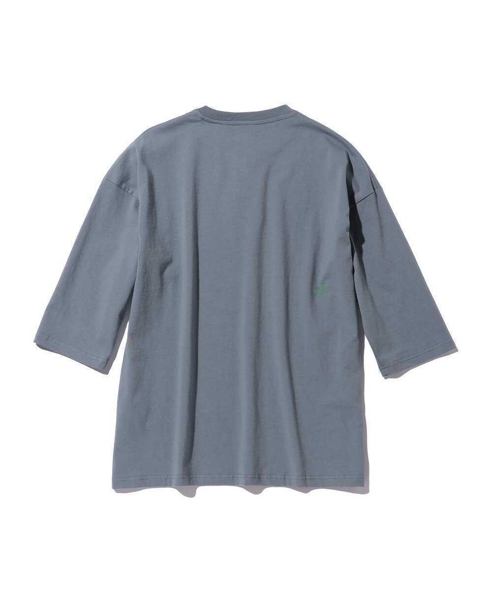 ヘビーウェイト リラックス 7分袖 ヘンリーTシャツ