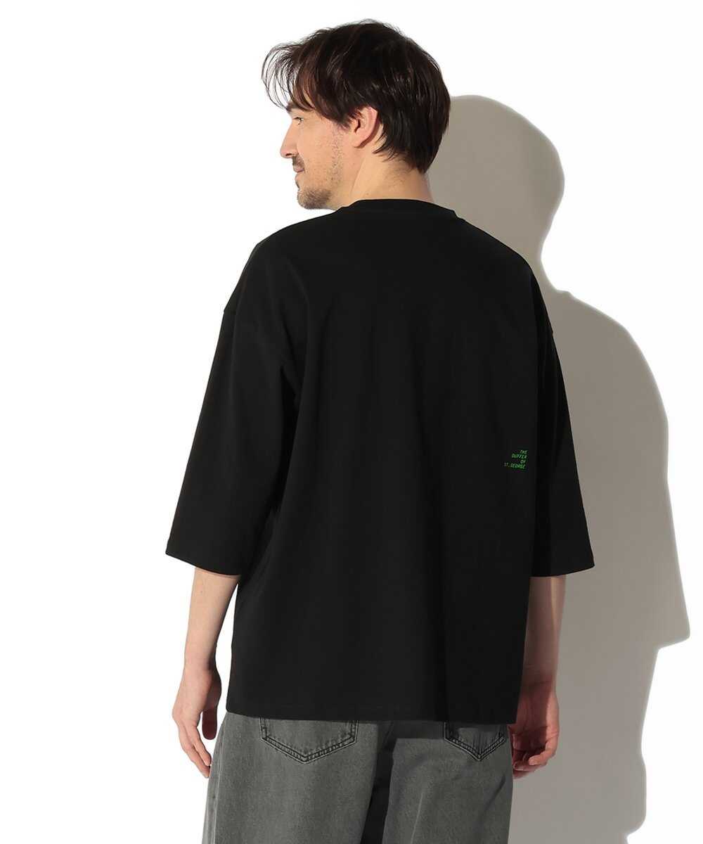 ヘビーウェイト リラックス 7分袖 ヘンリーTシャツ