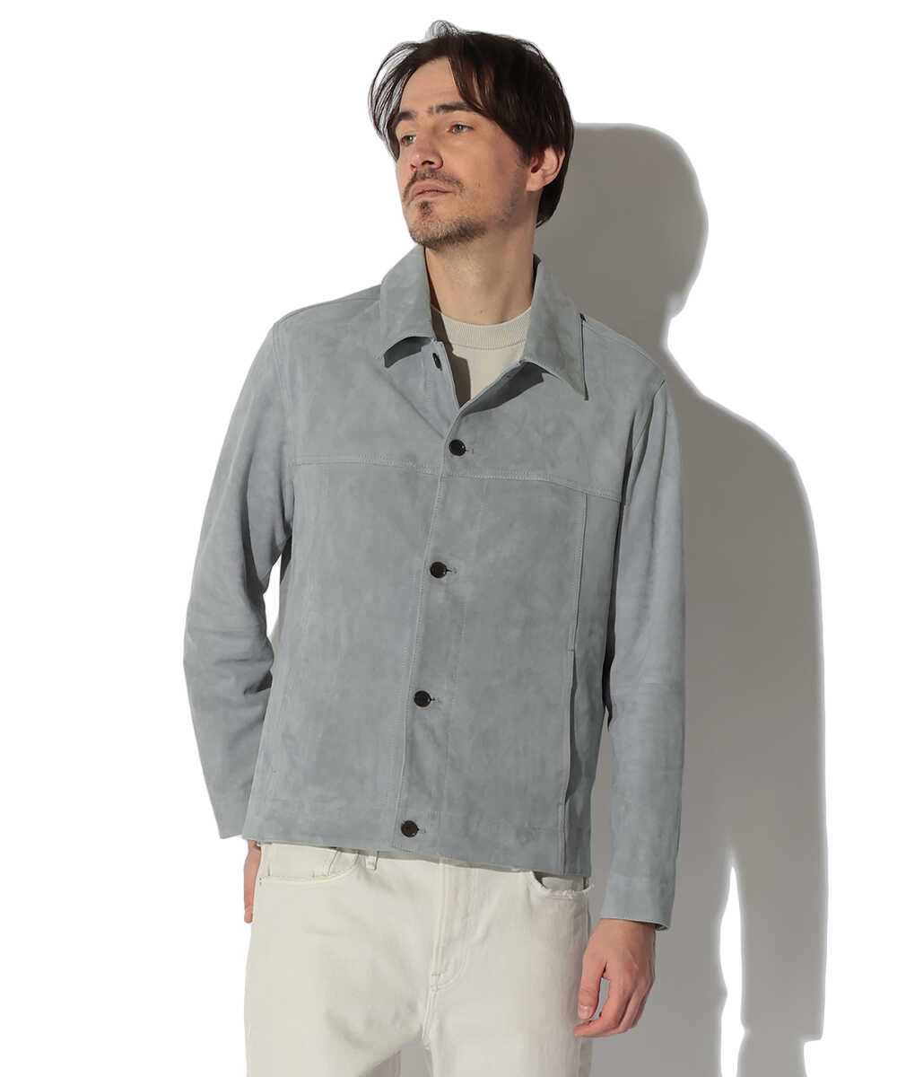 JADEN/ジェイデン ゴートスウェードレザーGジャン