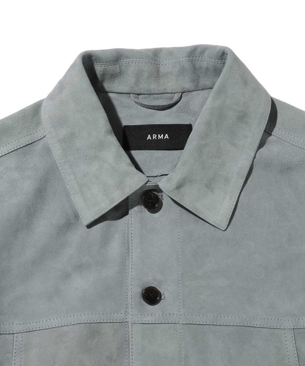 JADEN/ジェイデン ゴートスウェードレザーGジャン