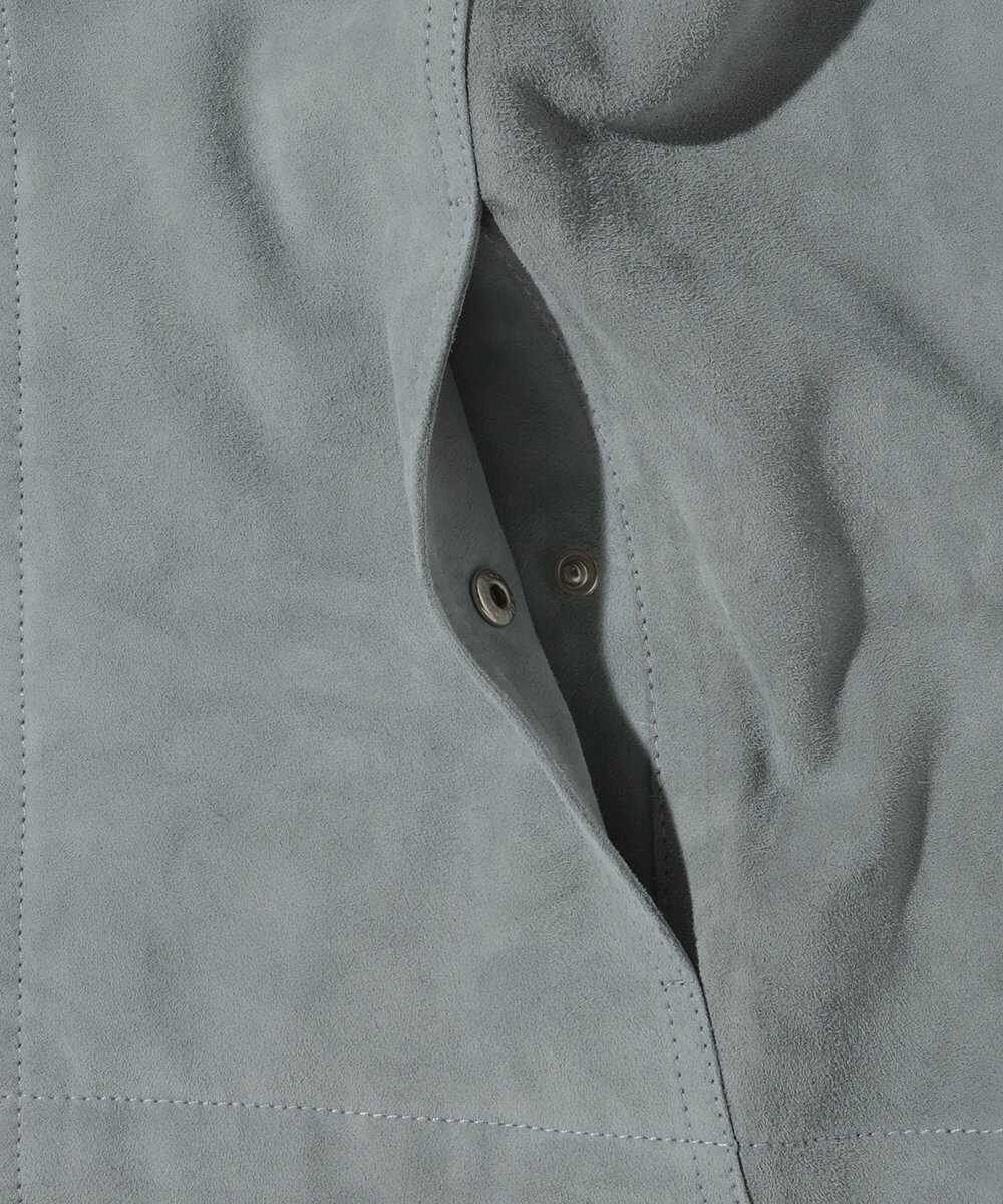 JADEN/ジェイデン ゴートスウェードレザーGジャン