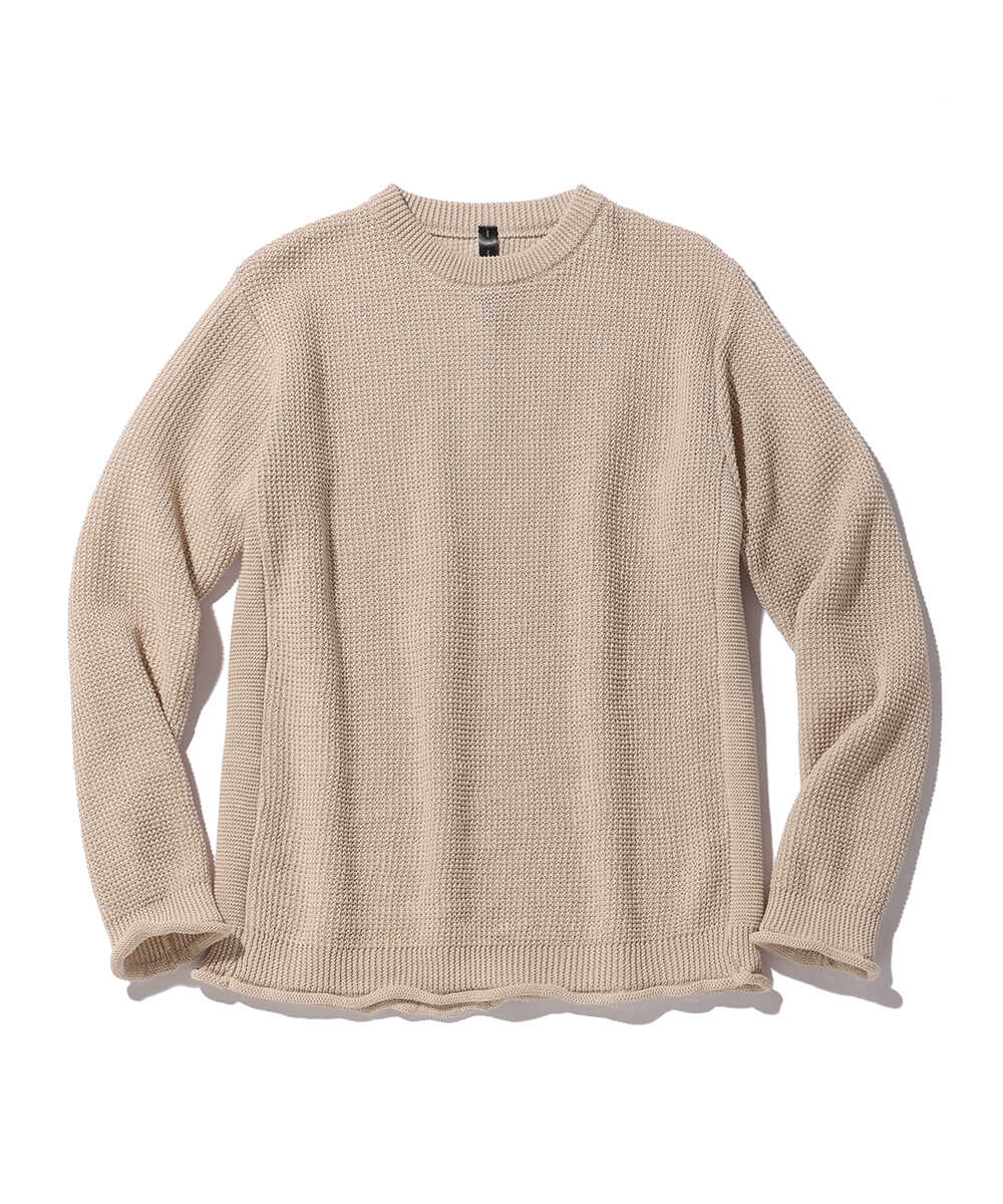 擬麻加工 サマー ニット