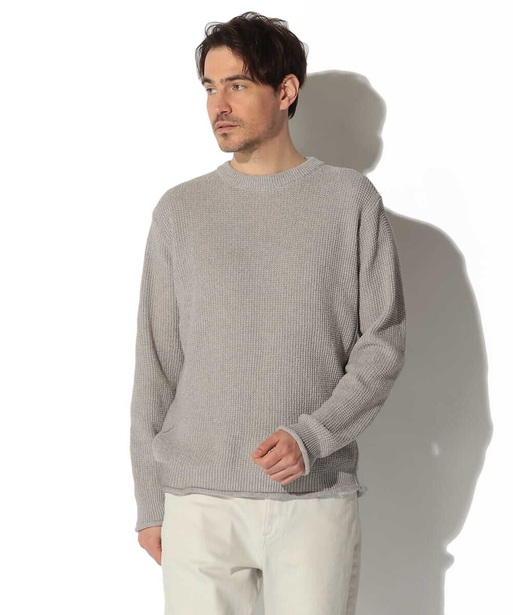 擬麻加工 サマー ニット