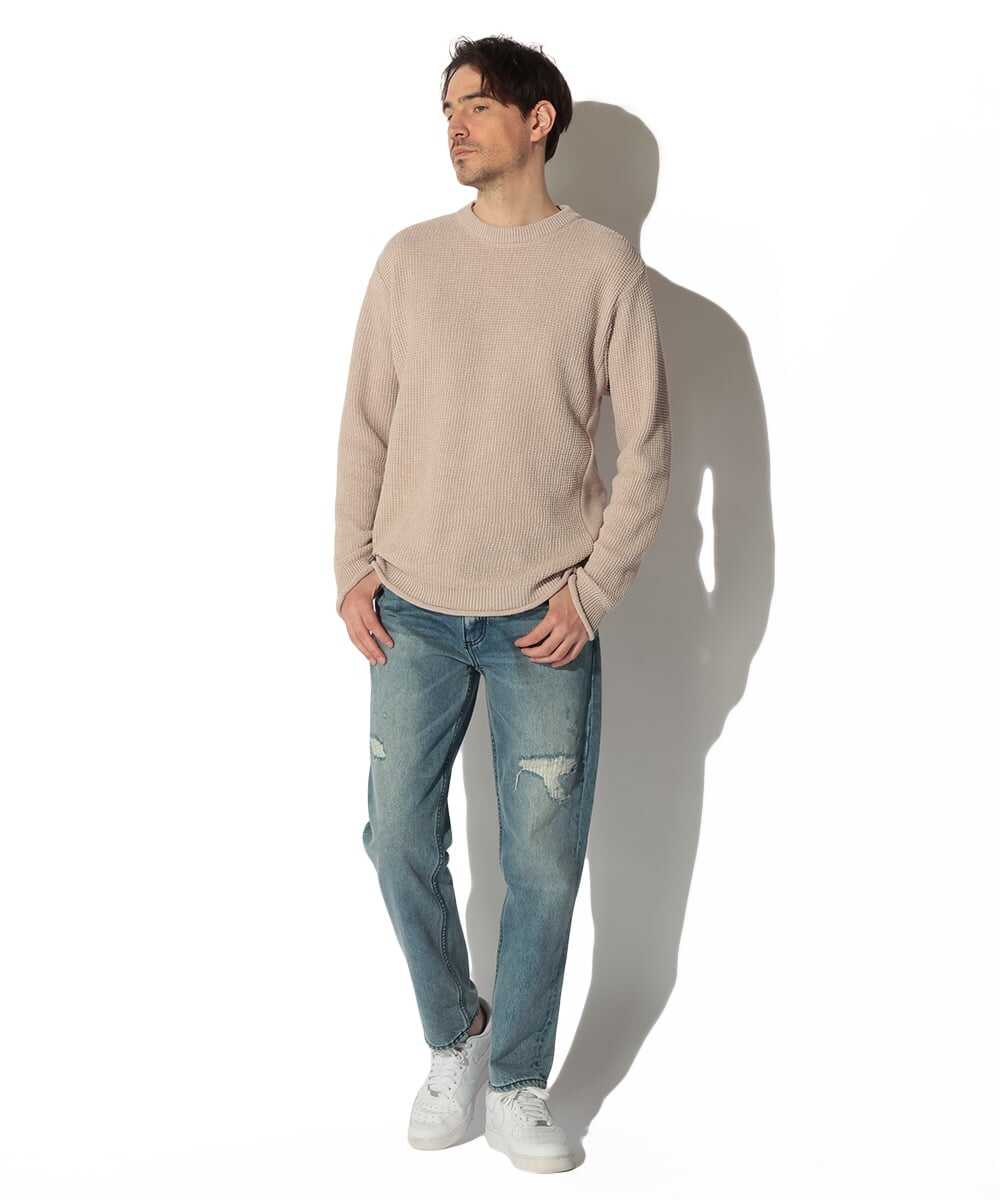 擬麻加工 サマー ニット