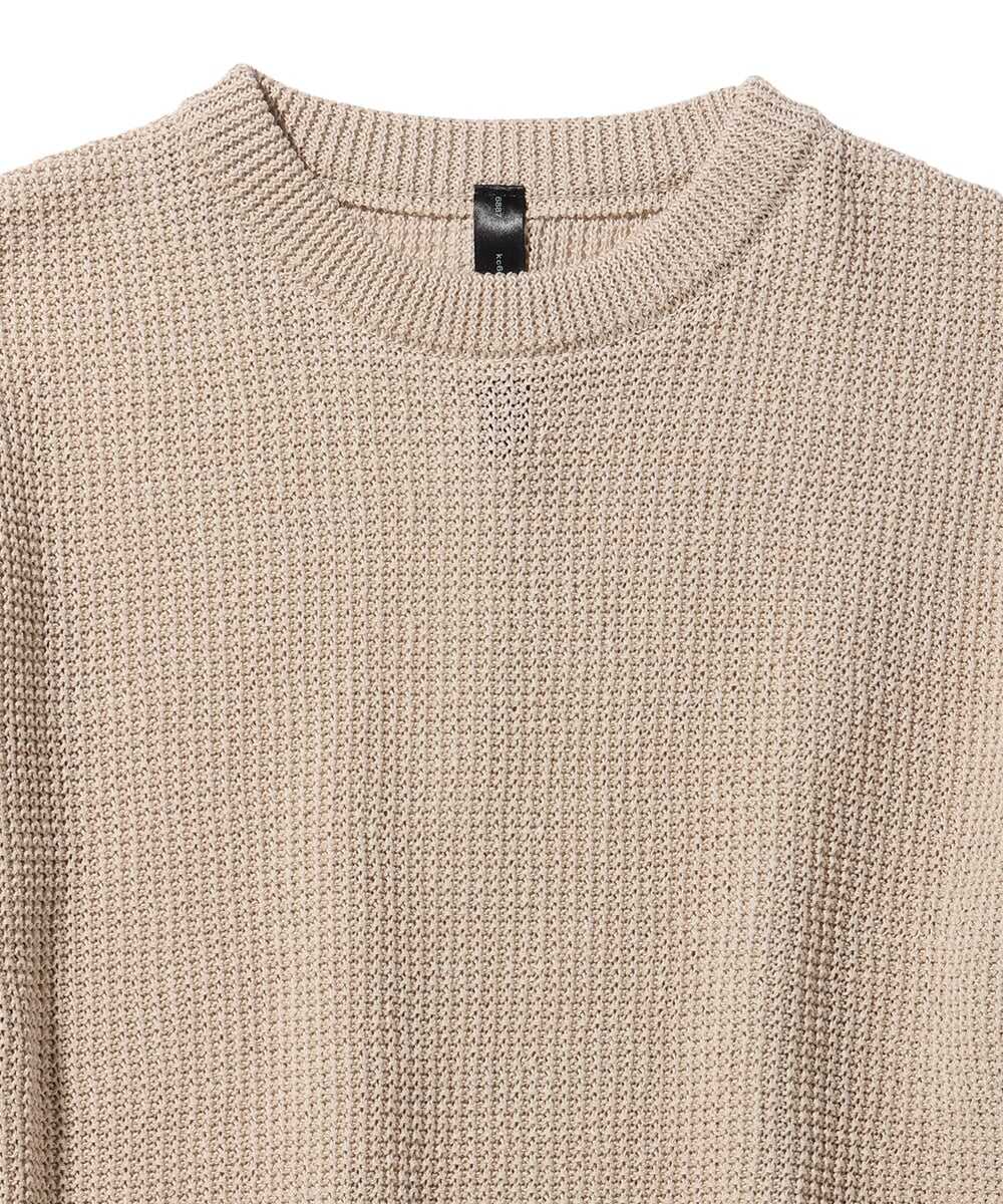 擬麻加工 サマー ニット