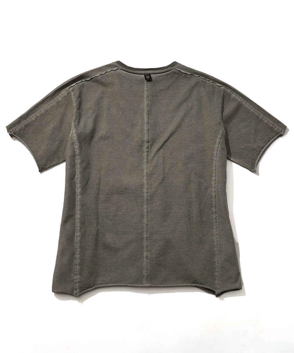 別注限定 カットオフ ヘンリーネックTシャツ