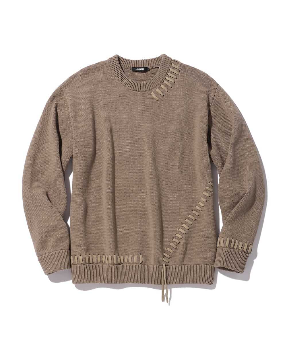 ポイントスレッド プルオーバーニット