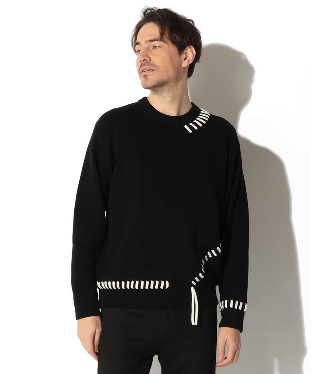 ポイントスレッド プルオーバーニット