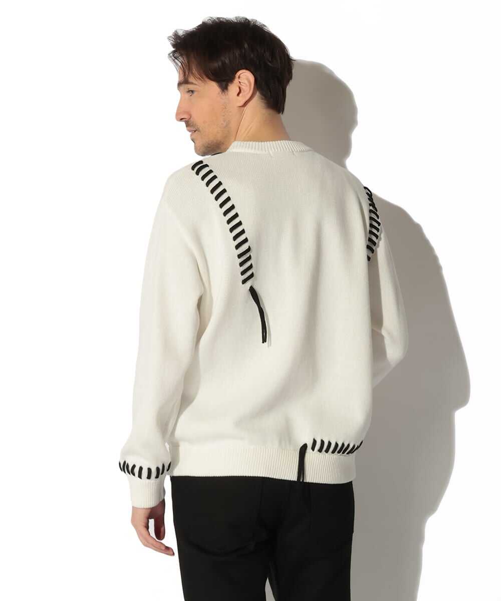 ポイントスレッド プルオーバーニット