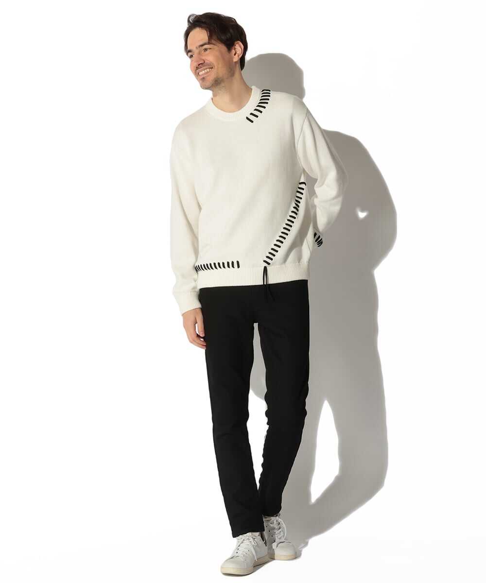 ポイントスレッド プルオーバーニット