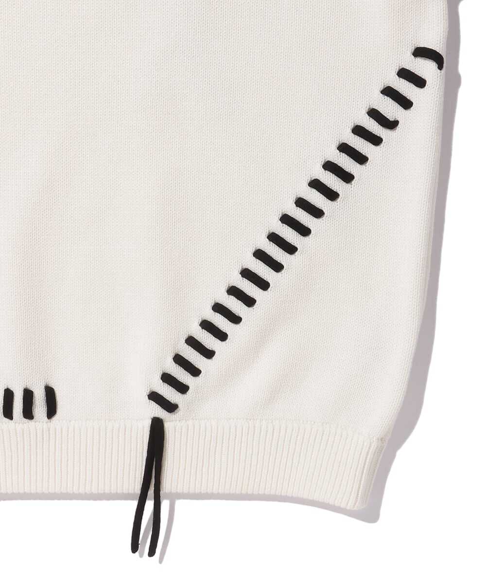 ポイントスレッド プルオーバーニット