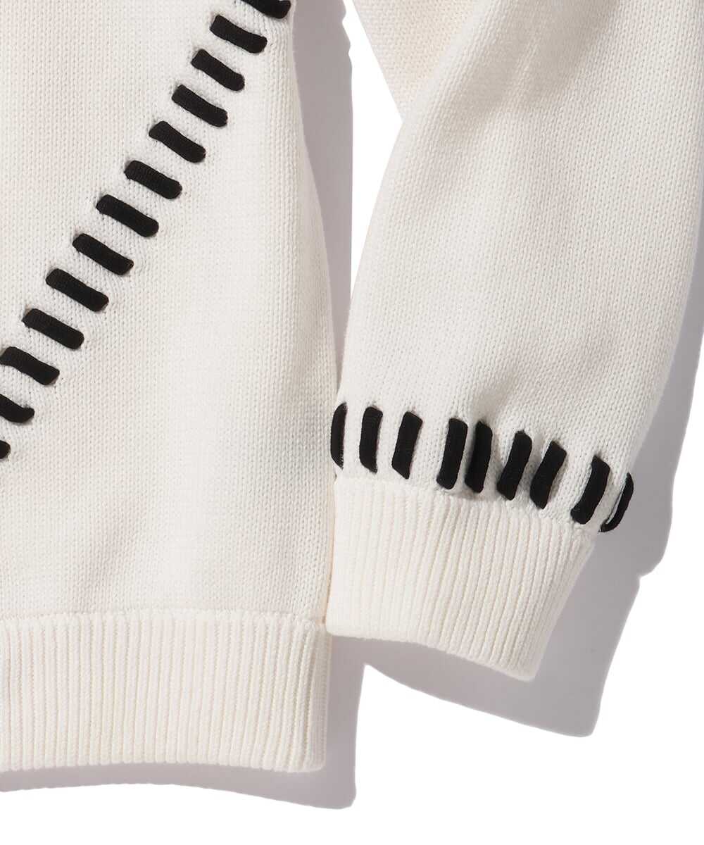 ポイントスレッド プルオーバーニット