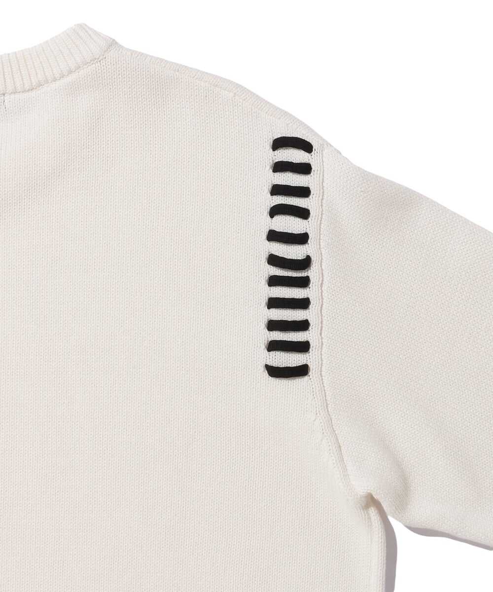 ポイントスレッド プルオーバーニット