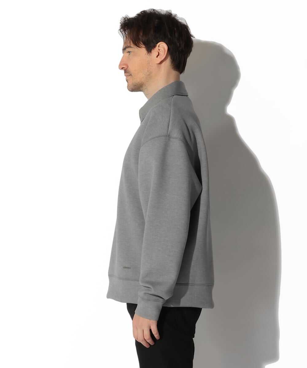 ダンボール ハーフジップ プルオーバー