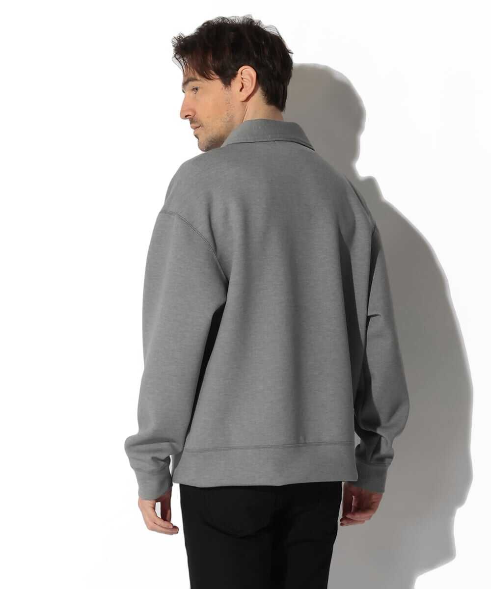 ダンボール ハーフジップ プルオーバー